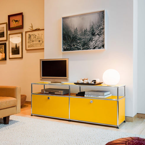 USM Haller Lowboard With 2 Falling Boards